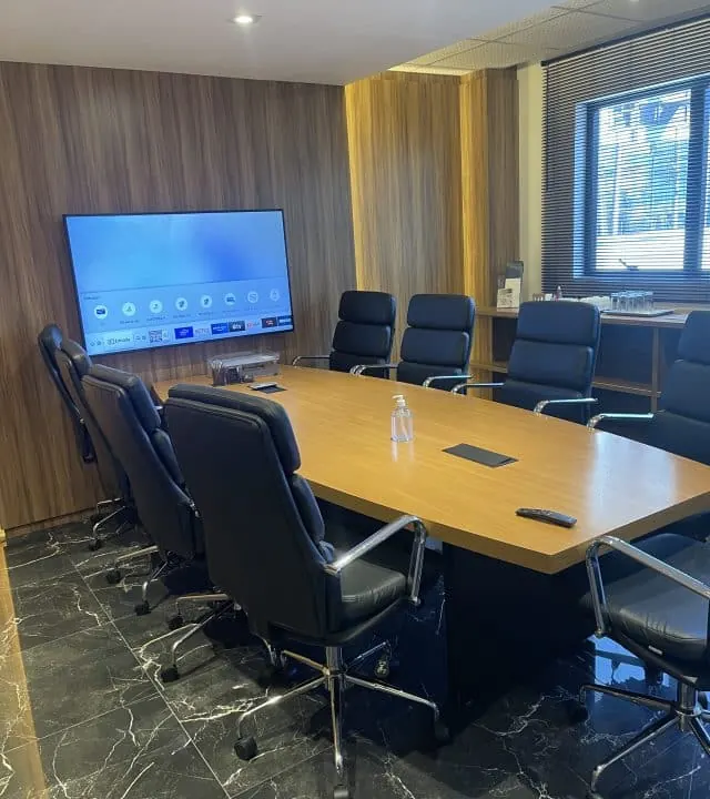 Sala de reuniões do escritório